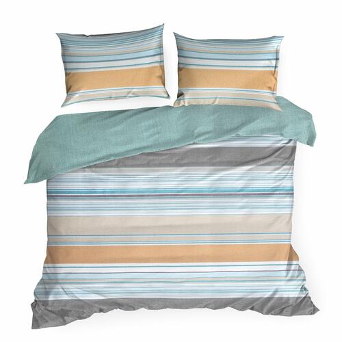 Obliečky na posteľ z kvalitnej renforce bavlny - Sara 36, prikrývka 160 x 200 cm + 2x vankúš 70 x 80 cm